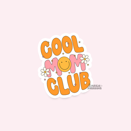 Cool Mom Club Sticker