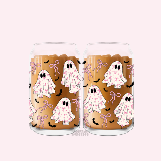 Coquette Ghosties Glass Cup