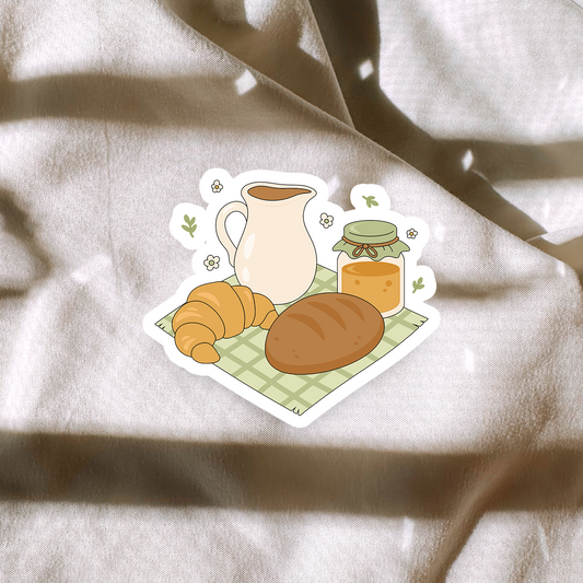 Cottage Breakfast Sticker