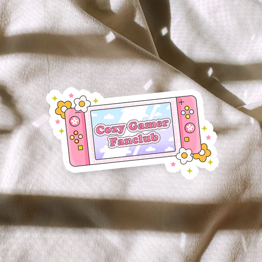 Cozy Gamer Sticker