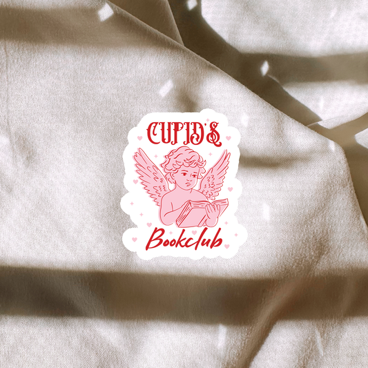 Cupids Bookclub Sticker