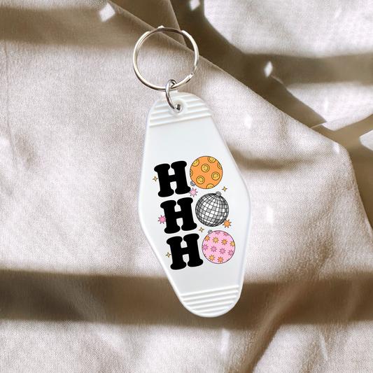 Disco HO HO HO Keychain