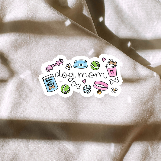Dog Mom Sticker