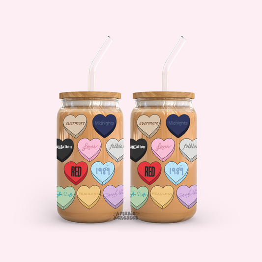 Eras Sweethearts Glass Cup
