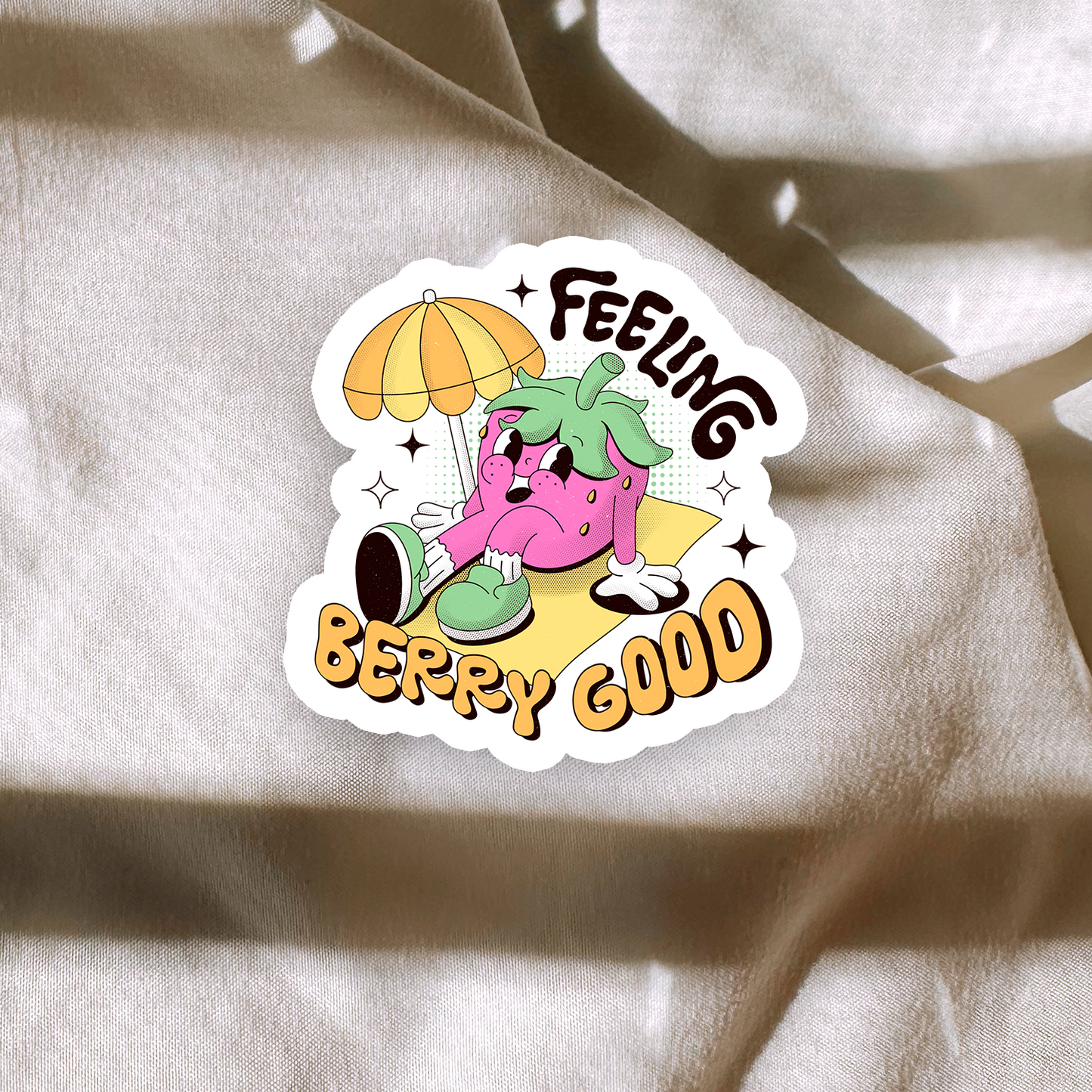 Feelin' Berry Good Sticker