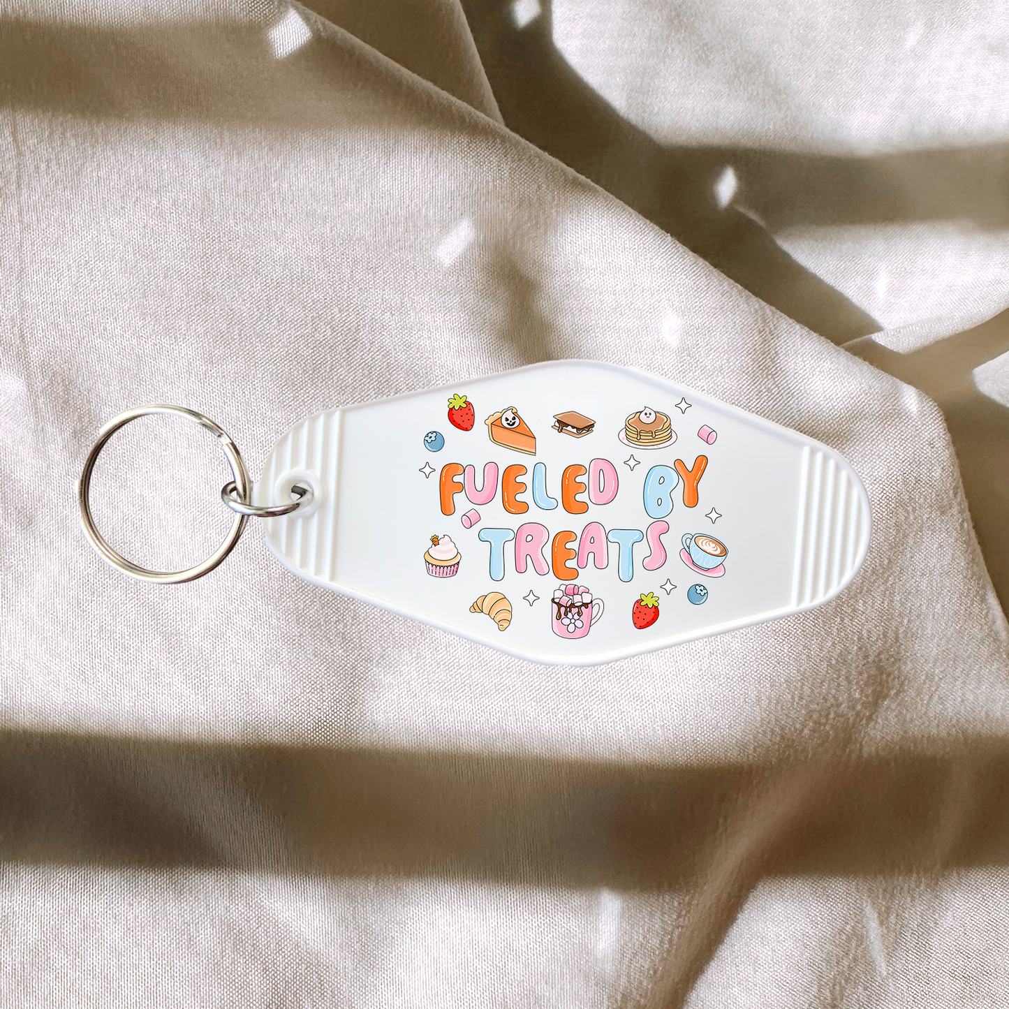 Fueled By Treats Keychain