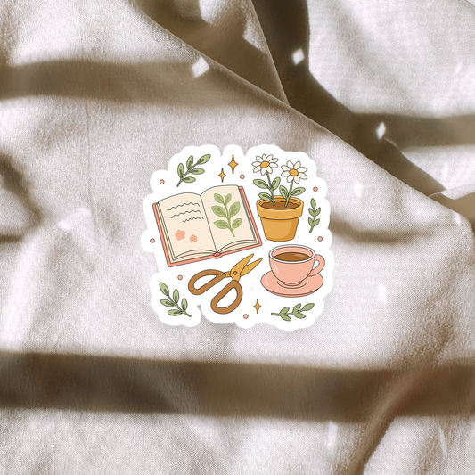 Garden Break Sticker