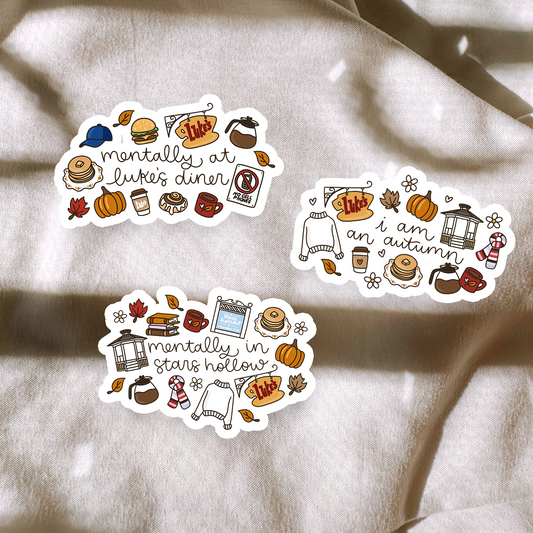 Stars Hollow Stickers