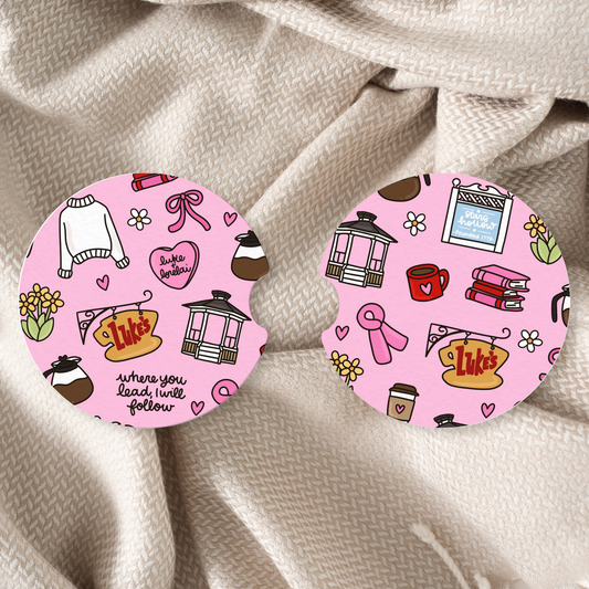 Gilmore Valentines Car Coaster