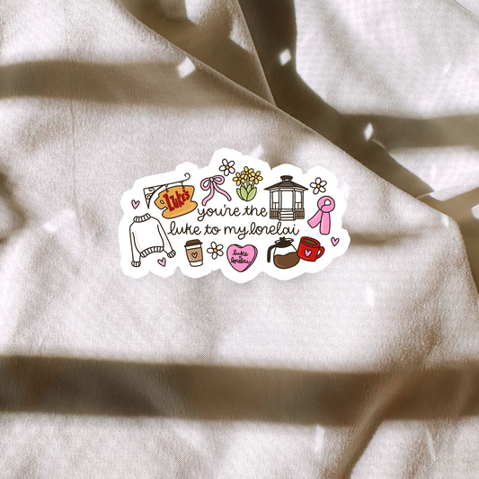 Gilmore Valentine Sticker