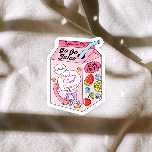 GO GO Juice Sticker