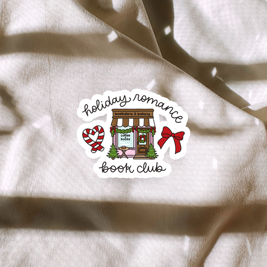 Holiday Romance Book Club Sticker