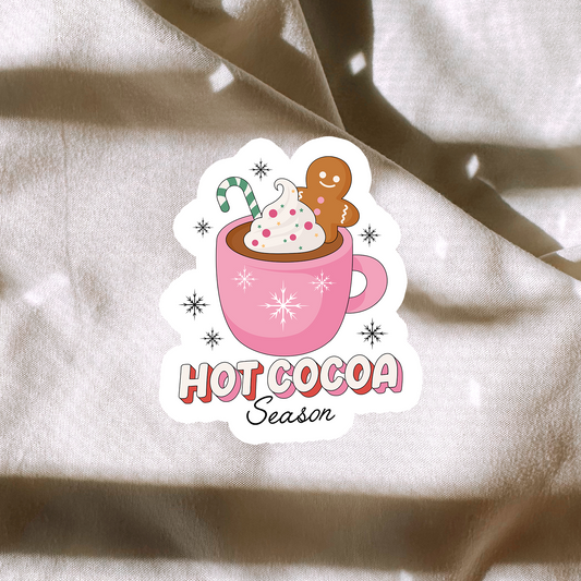 Hot Cocoa Season Sticker