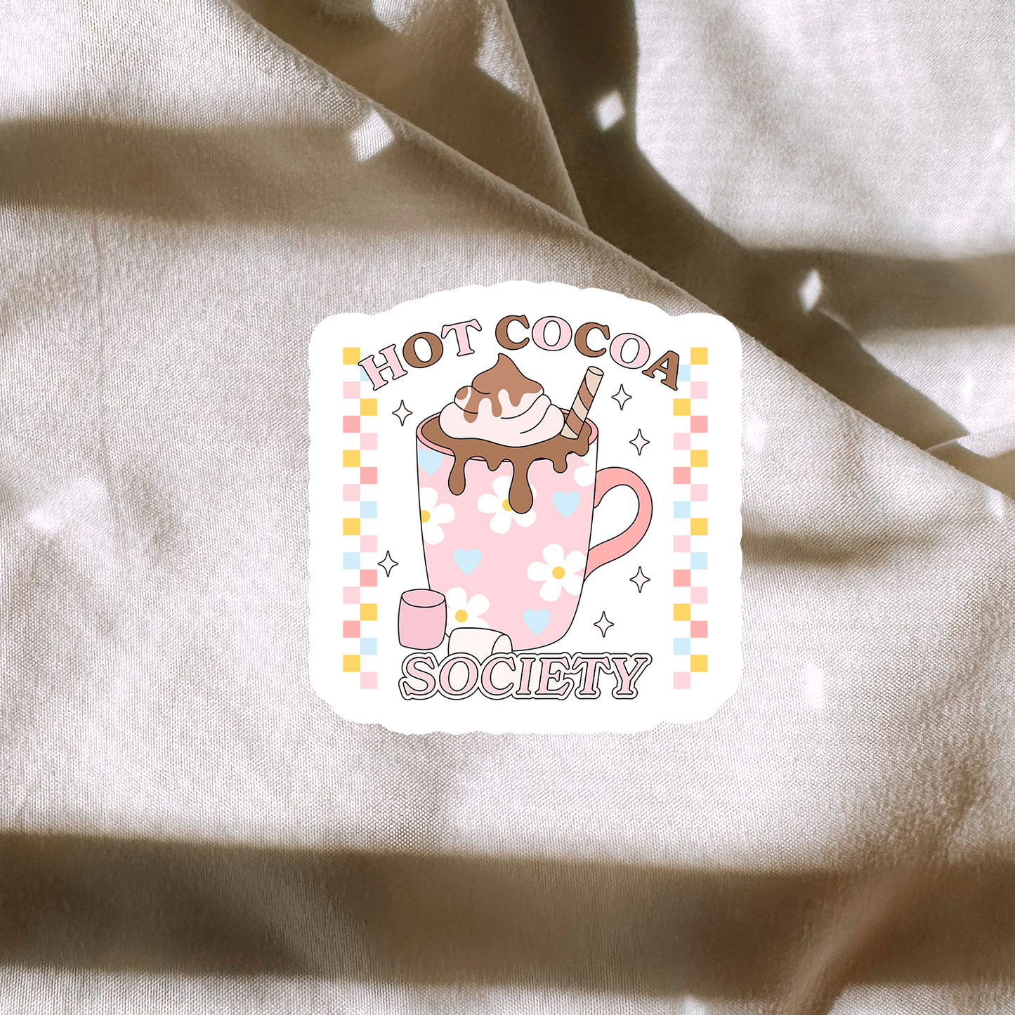 Hot Cocoa Society Sticker