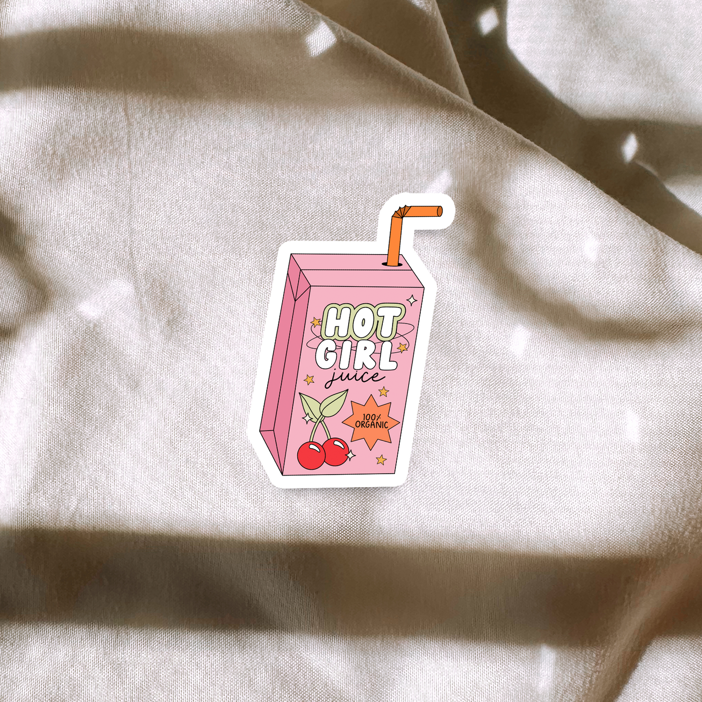 Hot Girl Juice Sticker