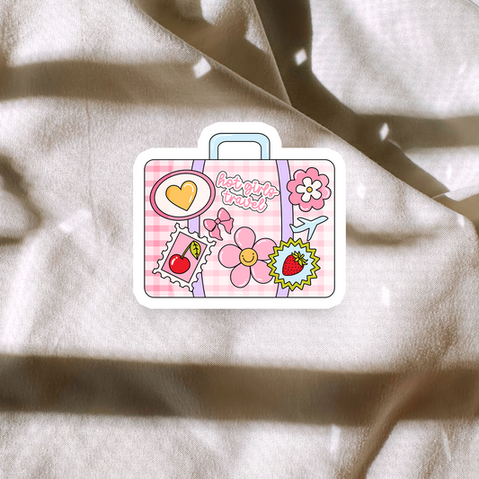 Hot Girls Travel Sticker