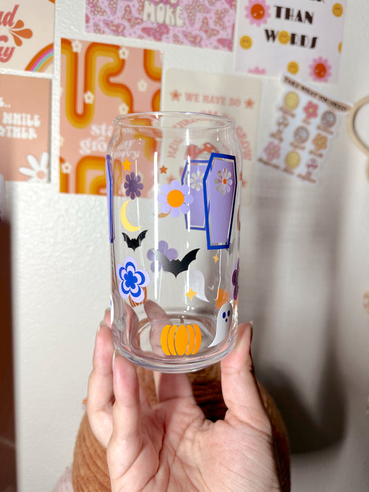 Spooky Cuties Glass Cup