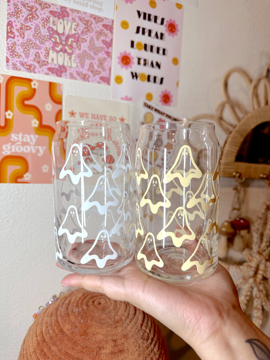 Ghosties Glass Cup