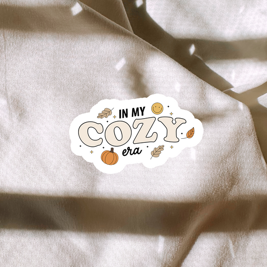 In My Cozy Era Sticker