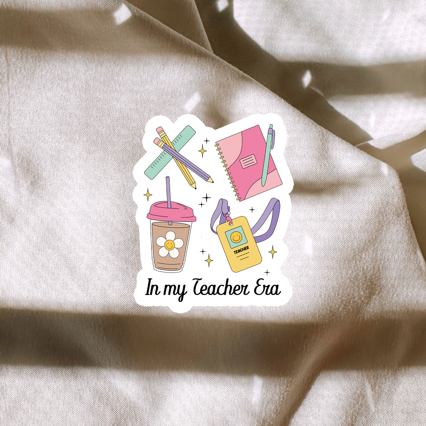 In My Teacher Era Vibes Sticker