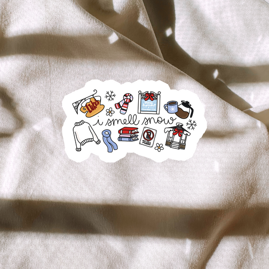 I Smell Snow | Stars Hollow Sticker