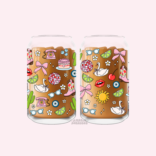 Junk Journal Glass Cup