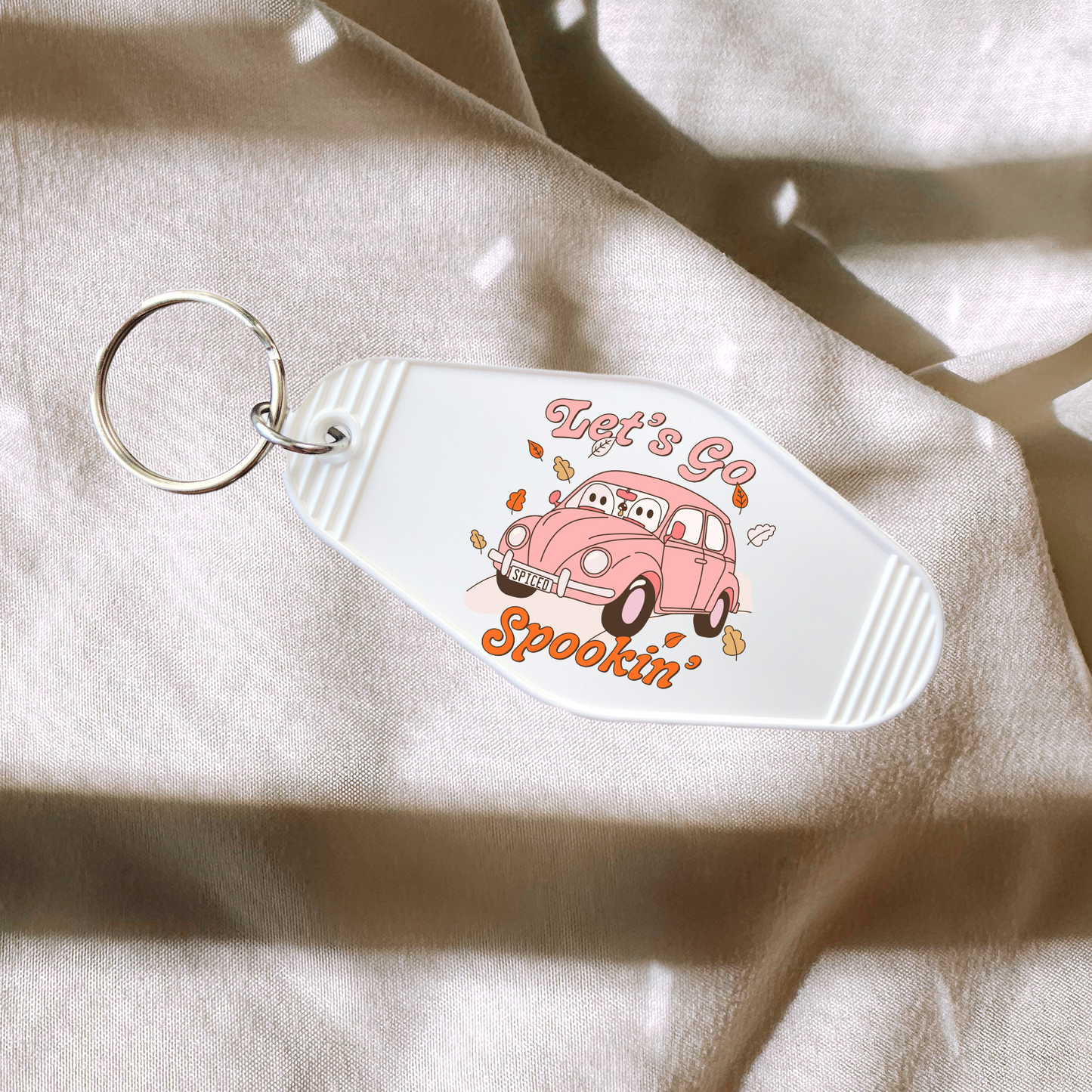 Lets Go Spookin Keychain