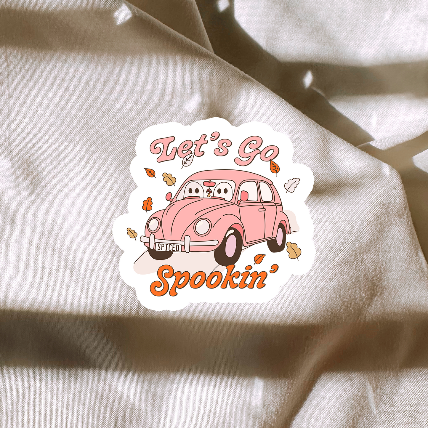 Lets Go Spookin Sticker