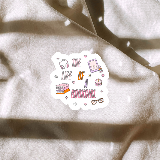 The Life Of A Bookgirl Sticker