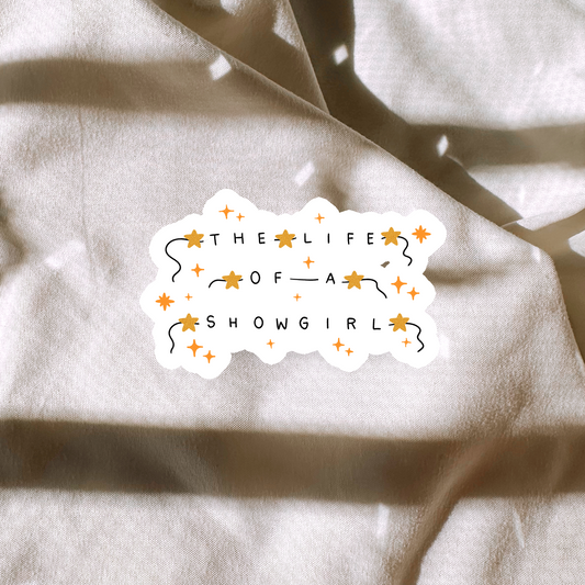 The Life Showgirl Bracelet Sticker