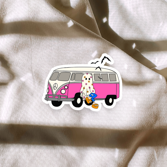 Lizzie Ghost VW Bat Sticker