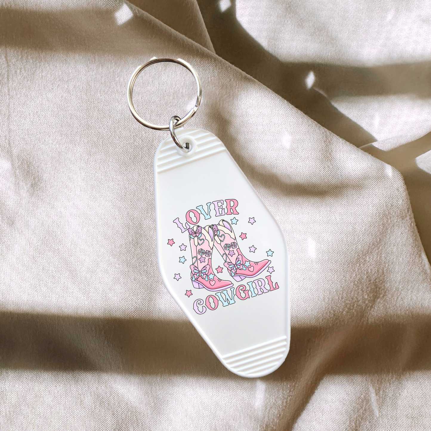 Lover Cowgirl Keychain