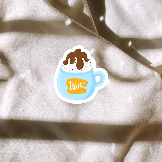 Lukes Hot Cocoa Sticker