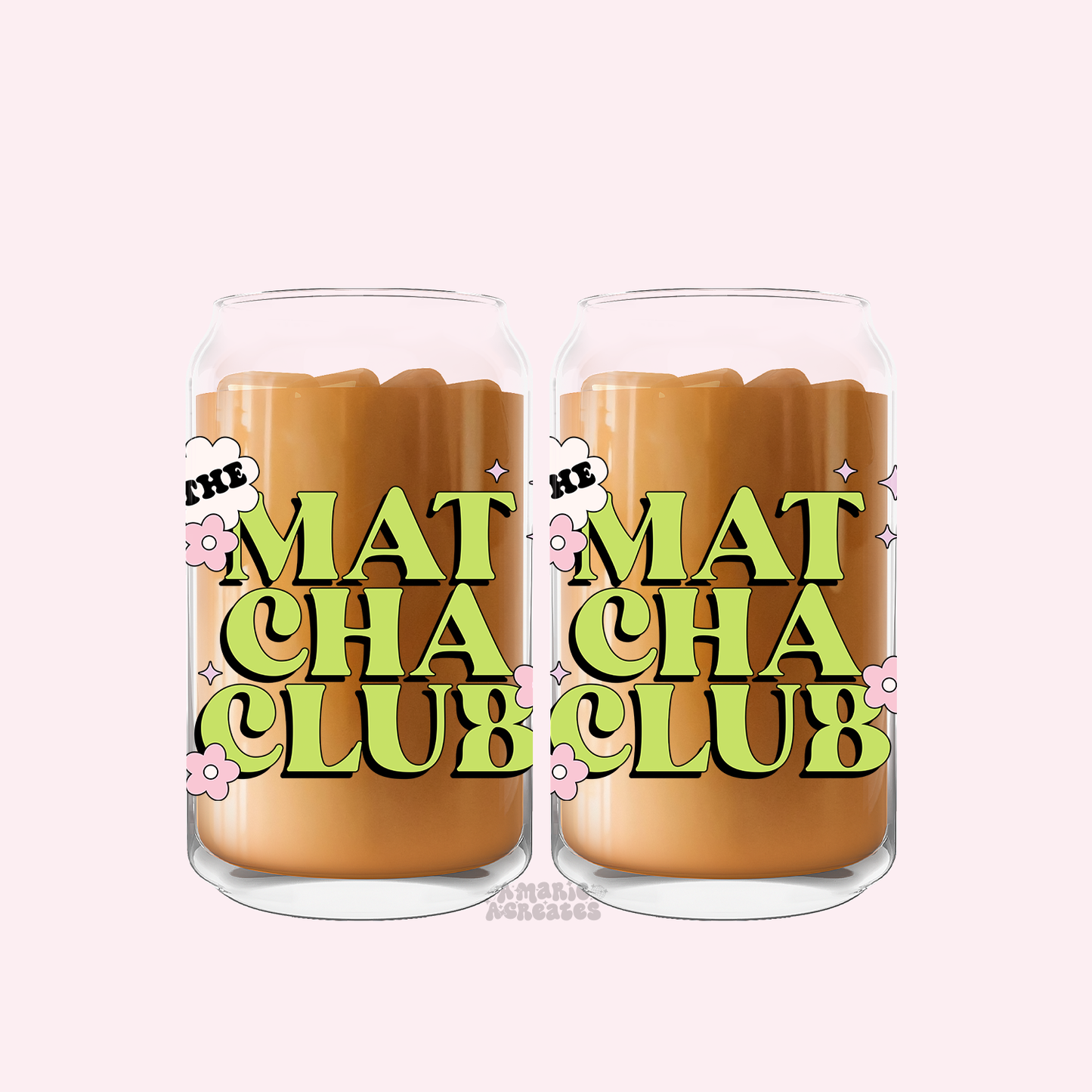 The Matcha Club Glass Cup