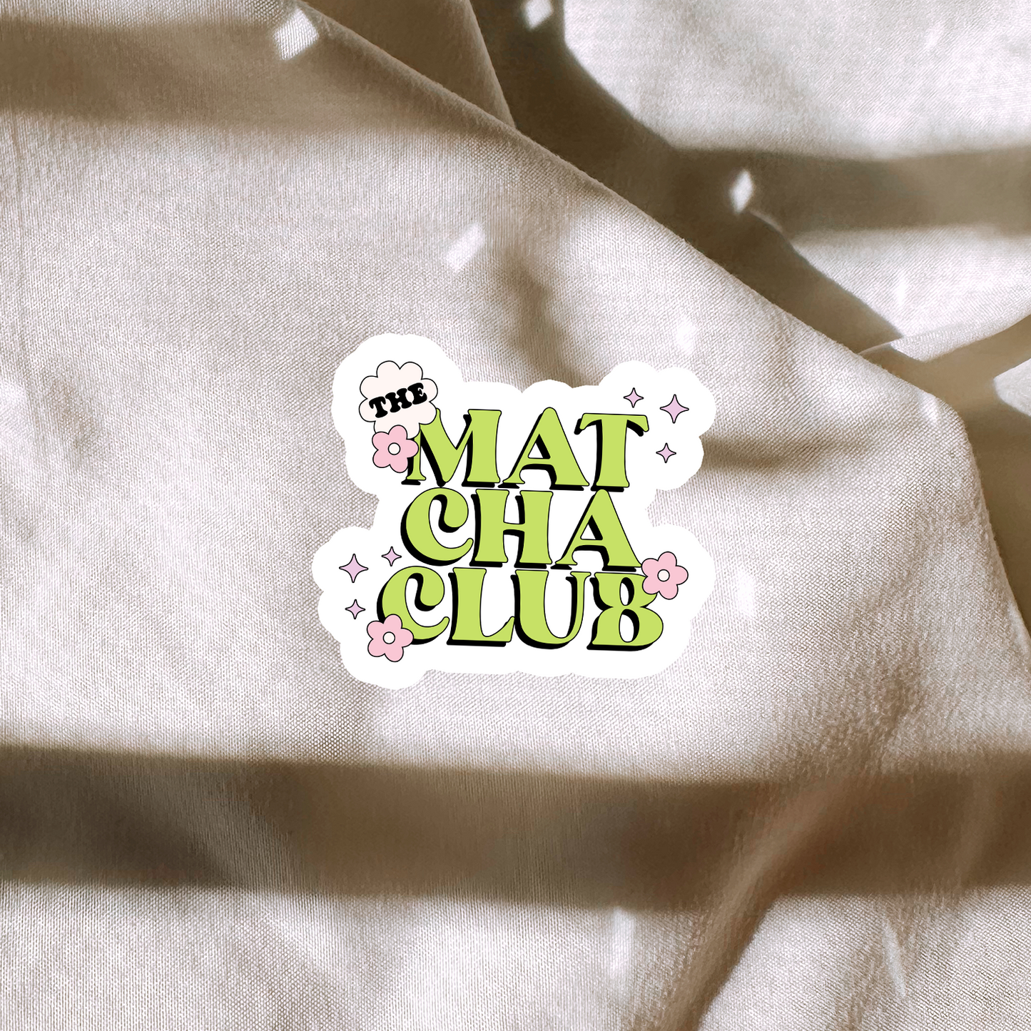 The Matcha Club Sticker