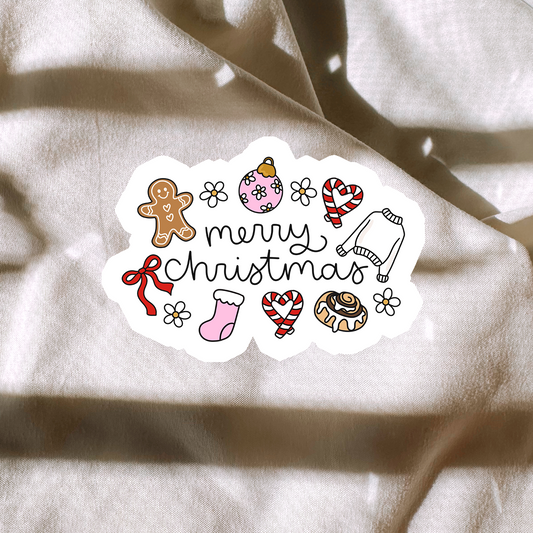 Merry Christmas Sticker