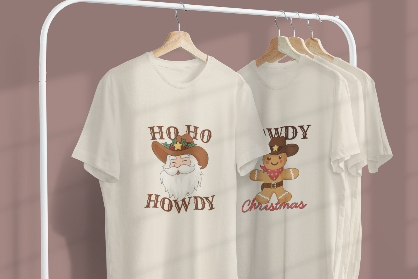 Howdy Christmas Graphic Top