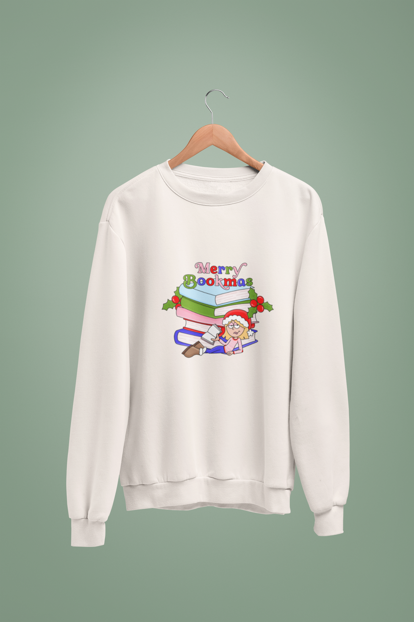 Merry Bookmas Crewneck/Hoodie