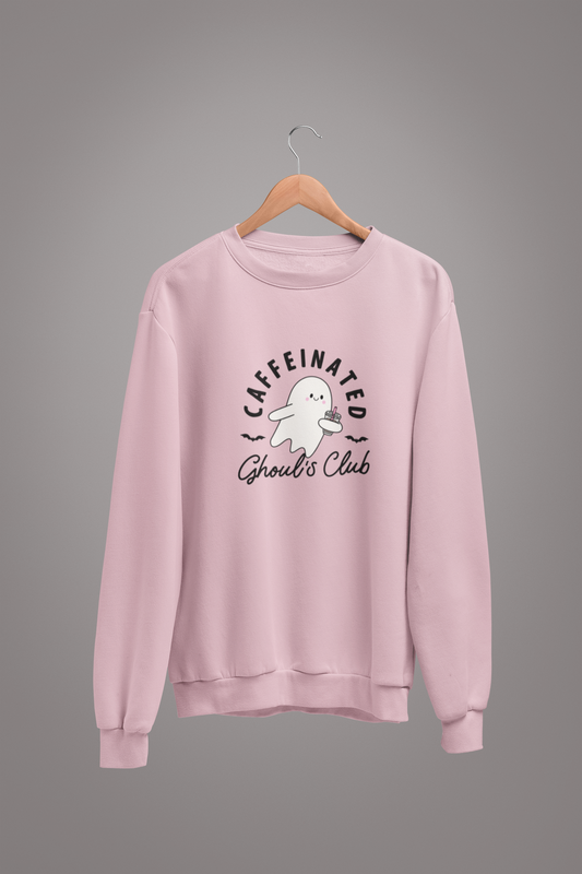 Caffeinated Ghouls Club Crewneck/Hoodie