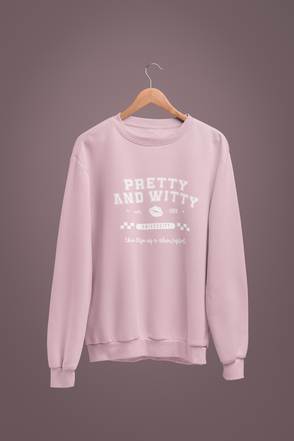 Pretty & Witty University Crewneck/Hoodie