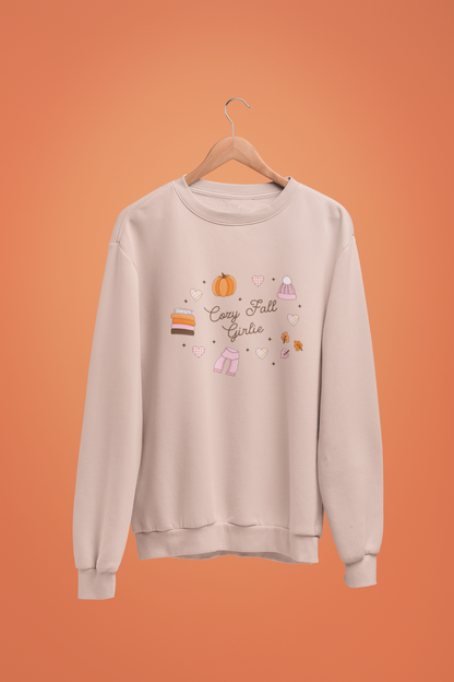 Cozy Fall Girlie Crewneck/Hoodie