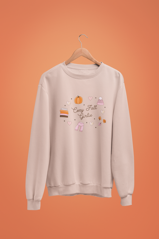 Cozy Fall Girlie Crewneck/Hoodie