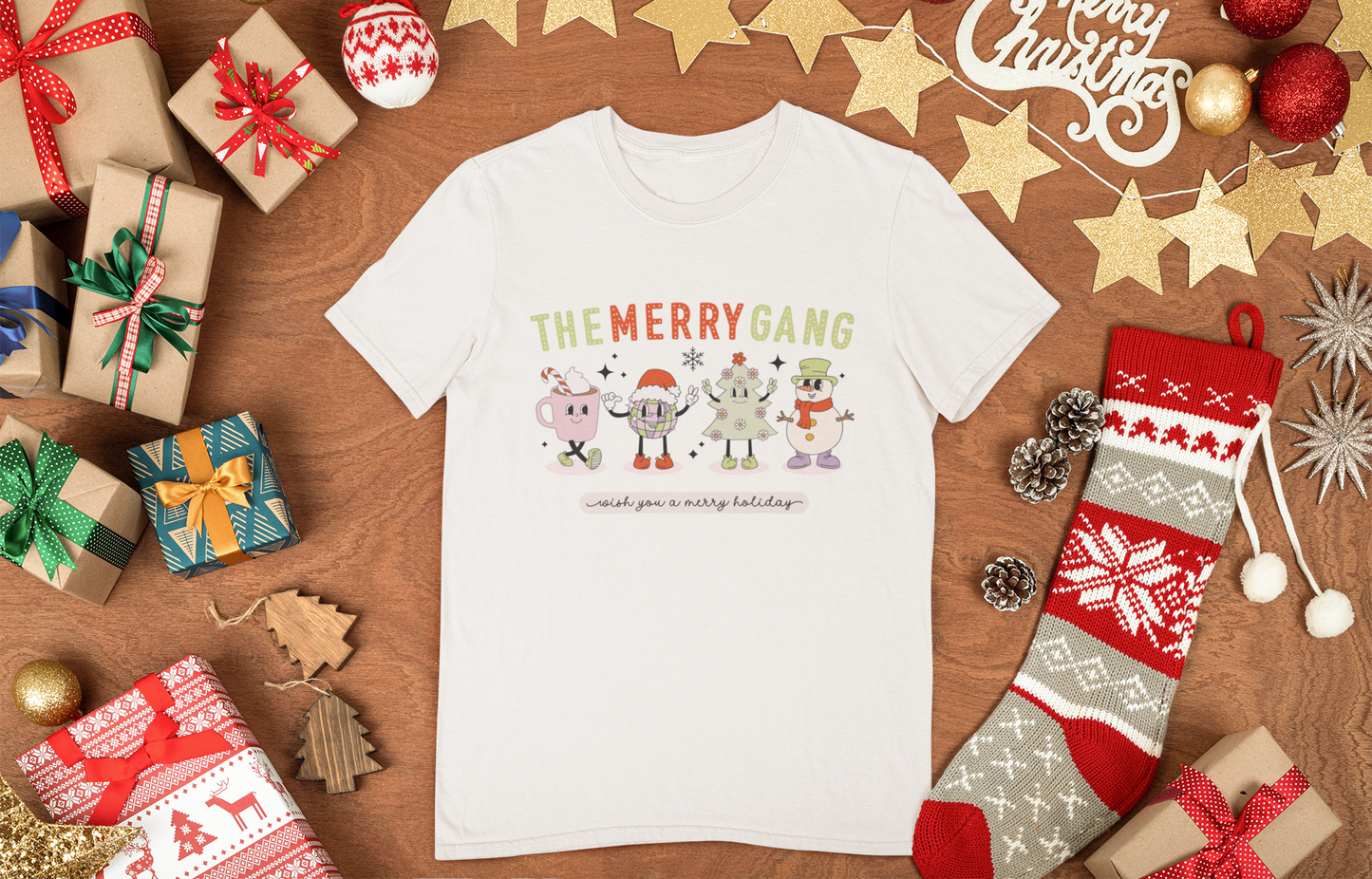 The Merry Gang Graphic Top