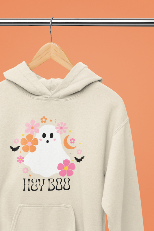 Hey Boo Graphic Top