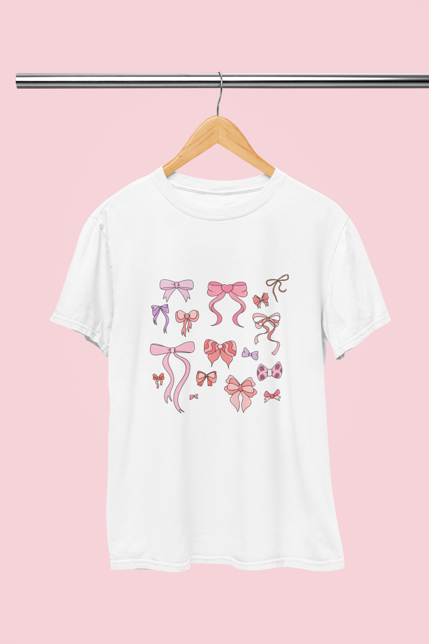 Girly Bows Graphic Top