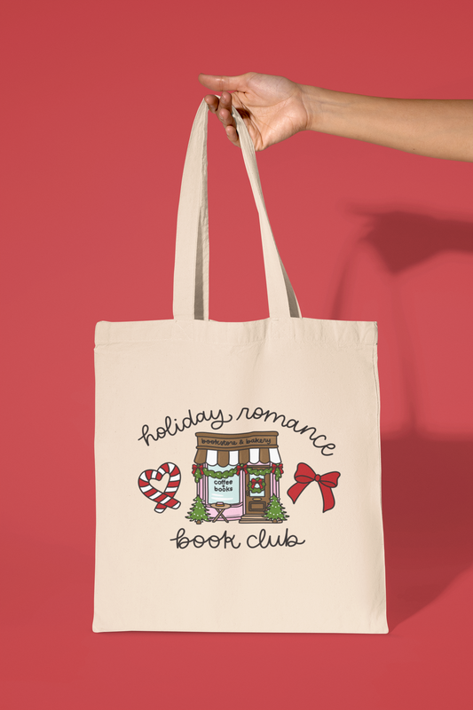 Holiday Romance Book CLub Tote Bag