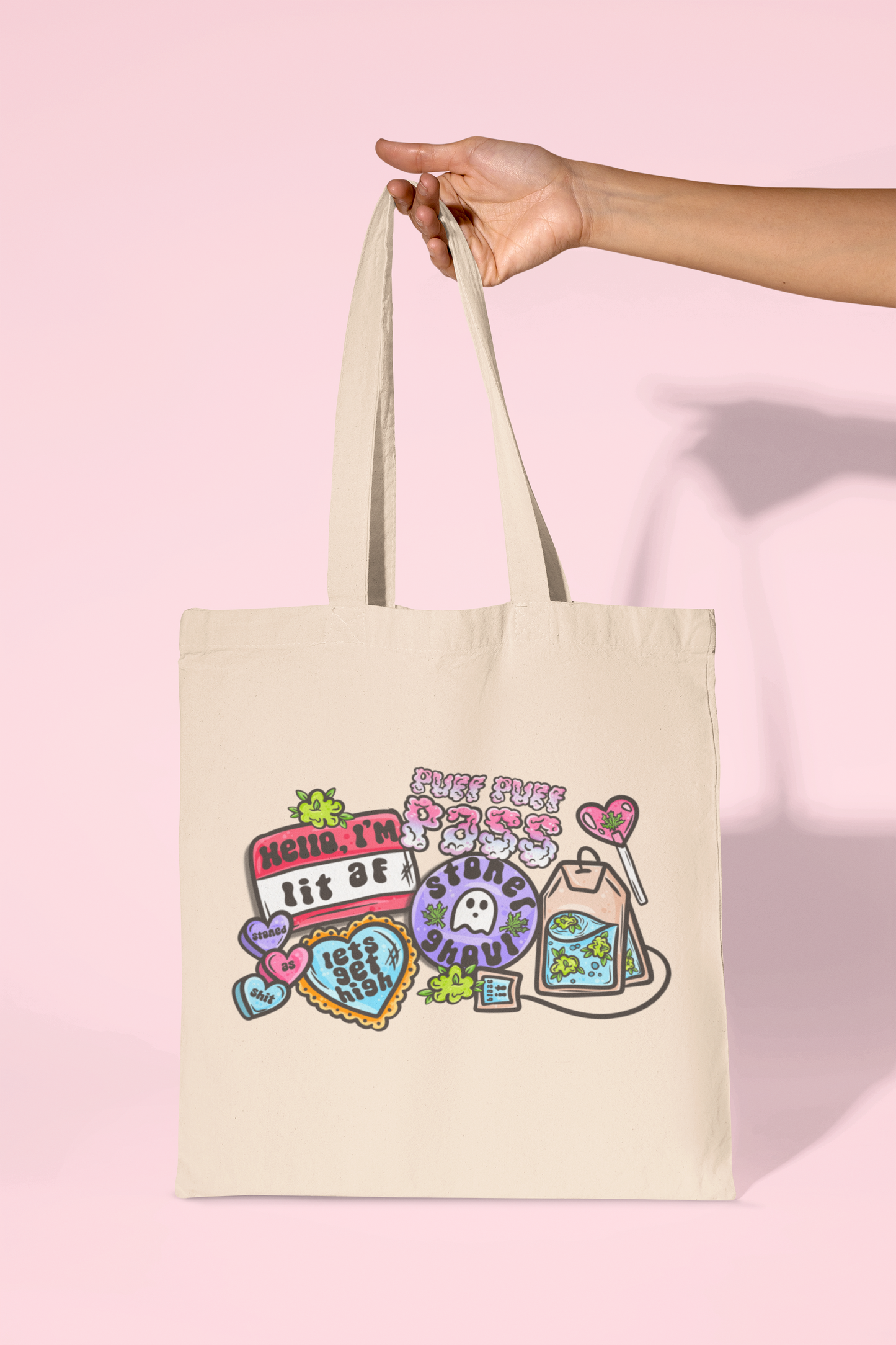 Puff Puff Pass Tote Bag