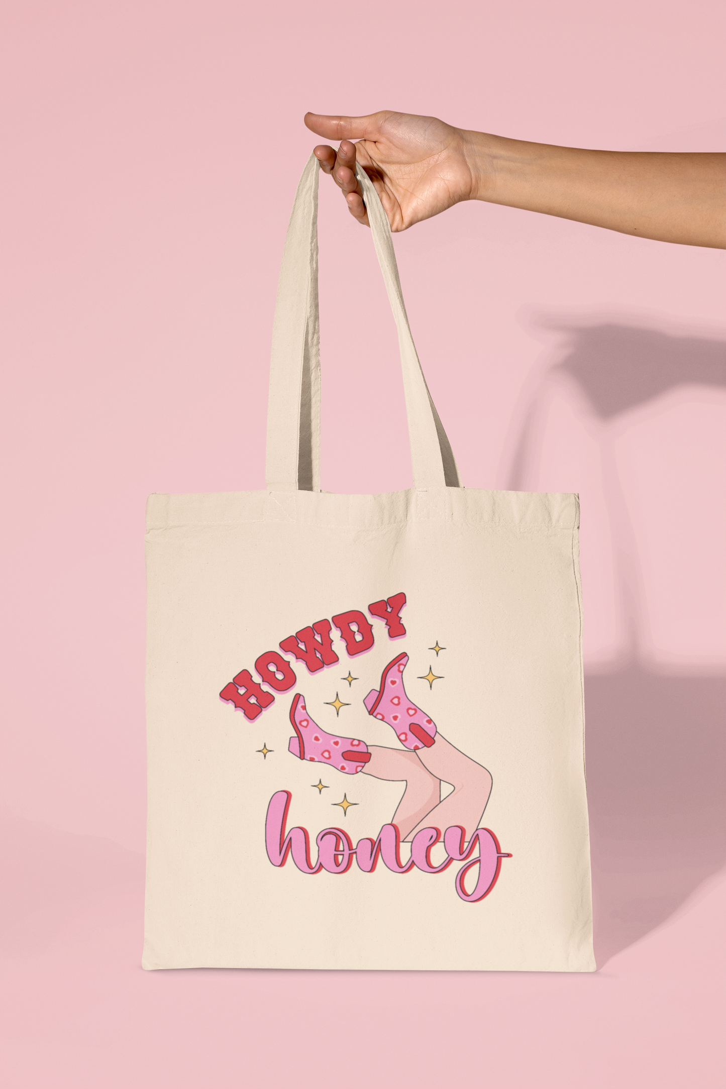 Howdy Honey Valentines Tote Bag