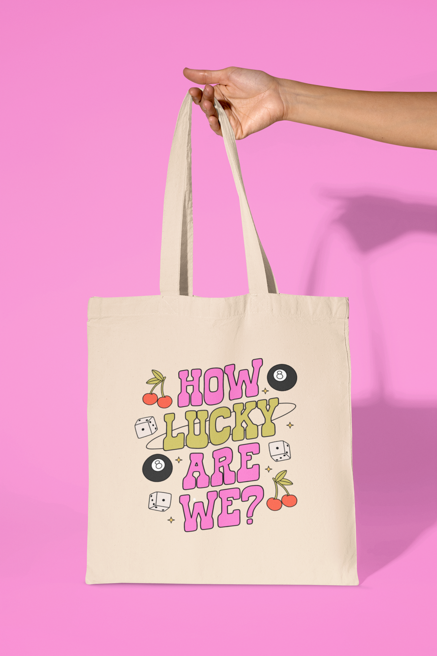 How Lucky Are We? Tote Bag
