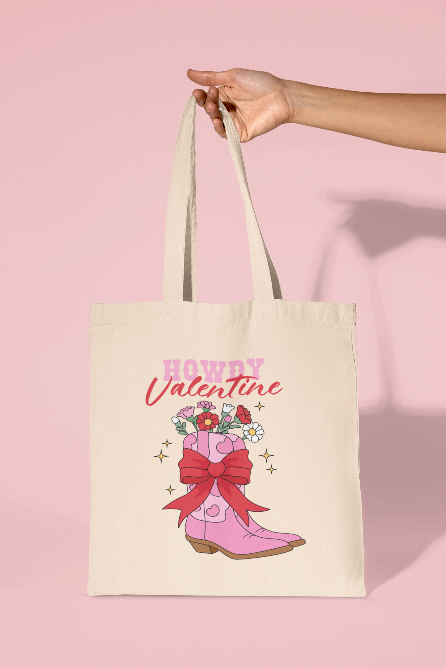 Howdy Valentines Tote Bag